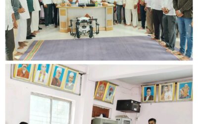 मांडकी येथे एआय टेक्नॉलॉजी आणि ड्रोन फवारणी मार्गदर्शन शिबिर संपन्न