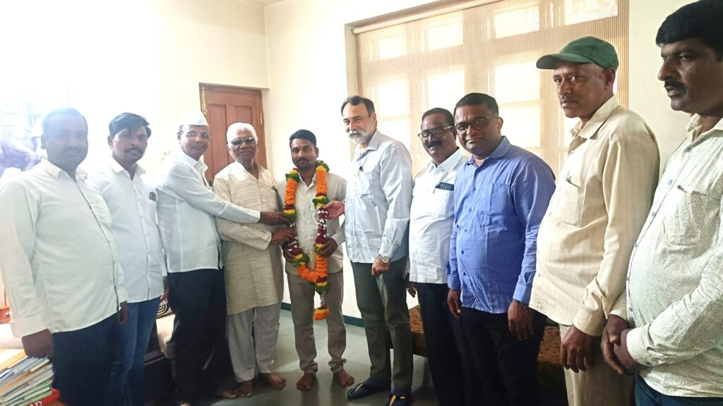 कोळकी ग्रामपंचायत सदस्य गणेश दिनकर शिंदे यांचा राजे गटात प्रवेश