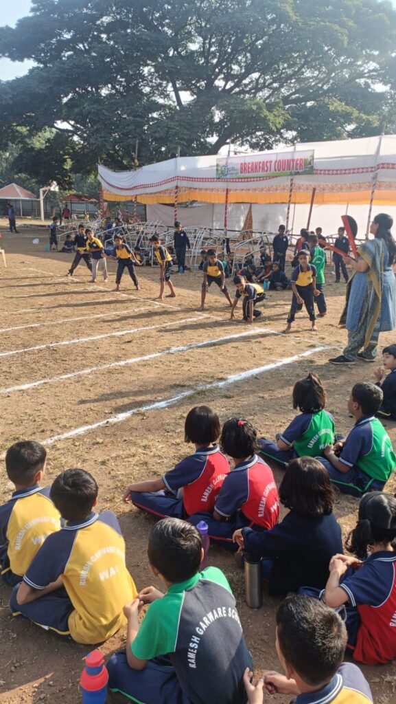रमेश गरवारे स्कूलमध्ये क्रीडा स्पर्धा सप्ताह उत्साहात संपन्न